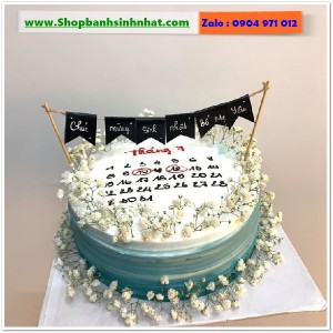 Bánh Sinh Nhật Cuốn Lịch - CL100